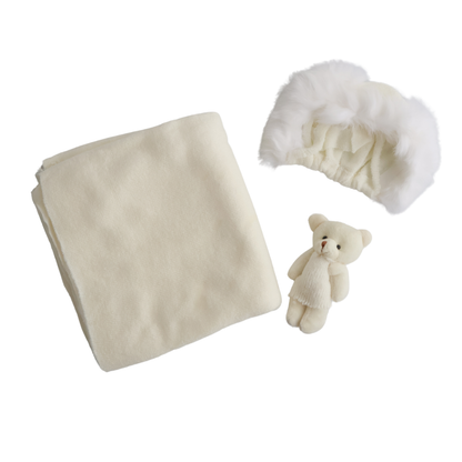 Whiteクマさんふわふわ3点セット
