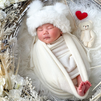 Whiteクマさんふわふわ3点セット