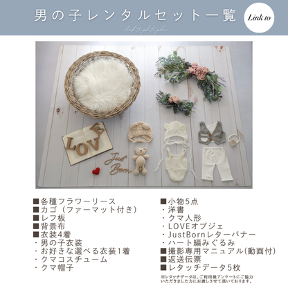 Rose violet eucalyptusスワッグリースセット