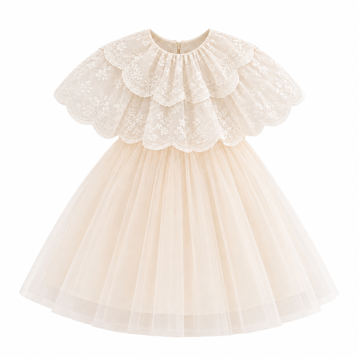 Dusty Pink Tulleドレス