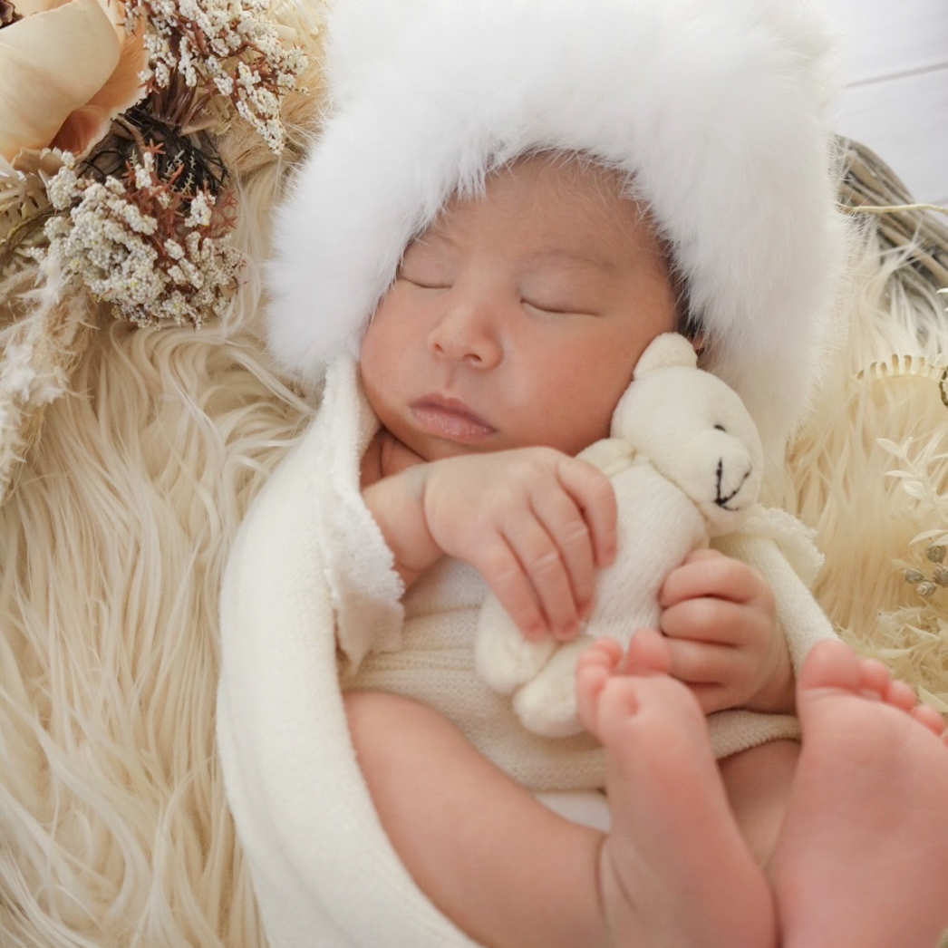 Whiteクマさんふわふわ3点セット