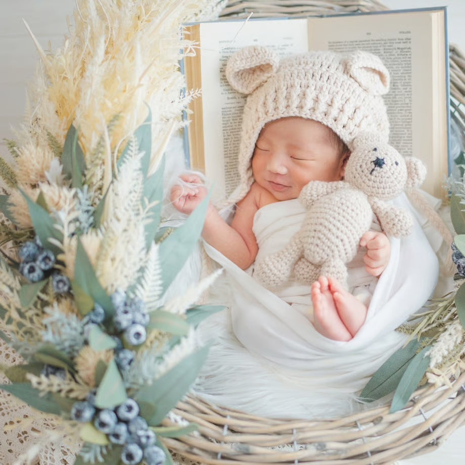 WhiteGreen with Pampas glassスワッグリースセット